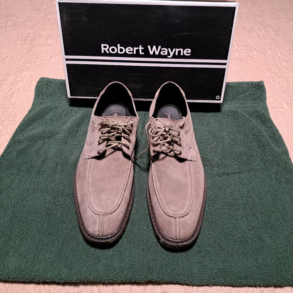 Robert Wayne Men Suede Dress Shoes